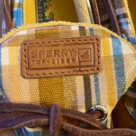 SPERRY for J.Crew Top-Sider Plaid Rubber Leather Duck Boots J10-CH373 Size Bin A - Picture 2 of 8